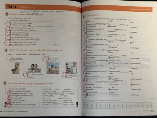 그래머 게이트웨이 베이직 TEST와 워크북