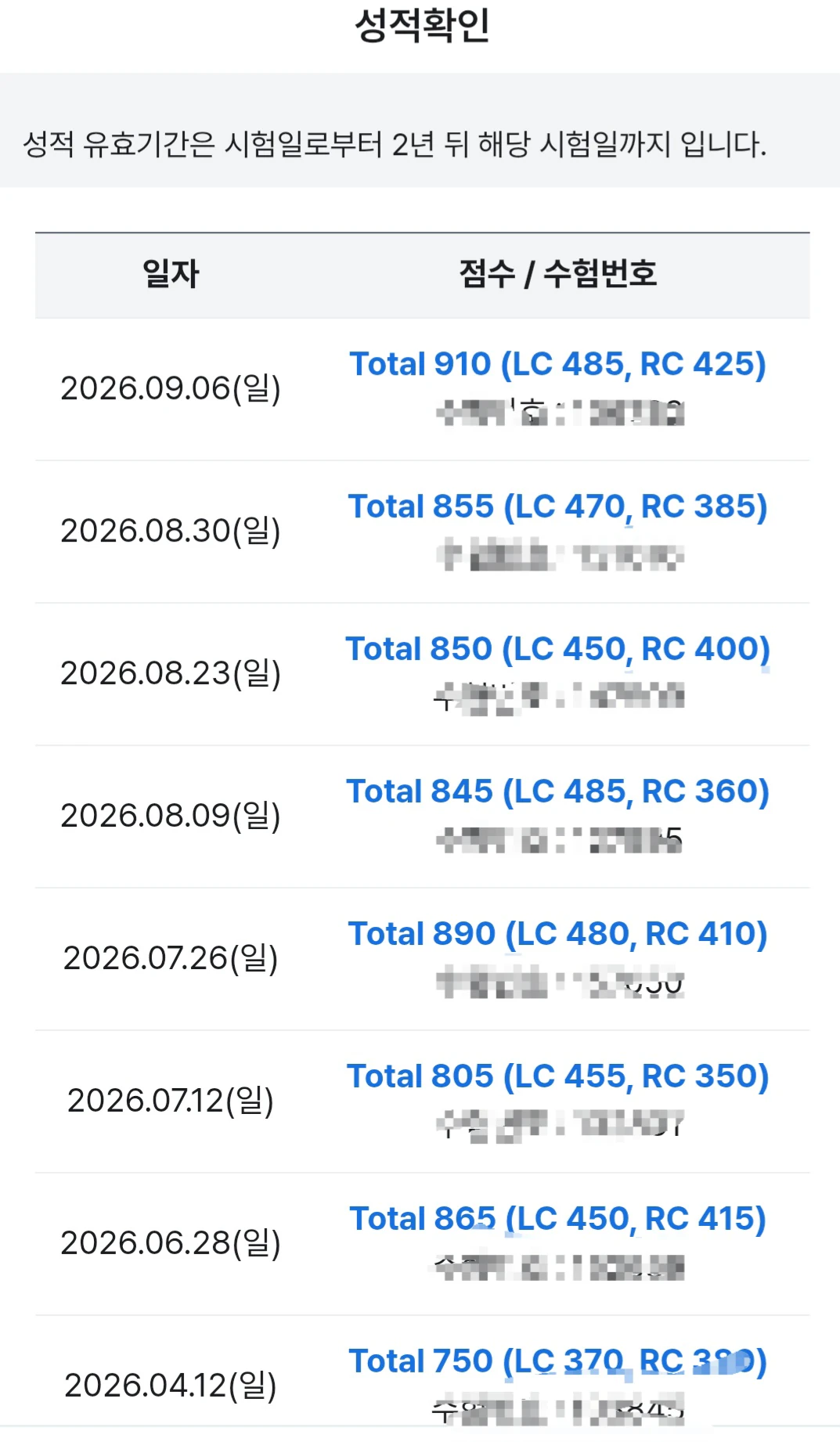 해커스영어 토익후기게시판