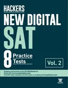 Hackers New Digital SAT 8 Practice Tests Vol.2